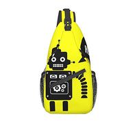 IUBBKI Killer Whales Swim Along Crossbody Bag Men'S Chest Cross Body Bag, Light, For Hiking And Travel