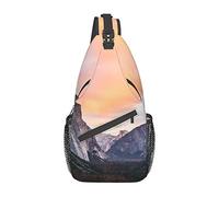 IUBBKI National Park Killer Whale Crossbody Bag Men'S Chest Cross Body Bag, Light, For Hiking And Travel