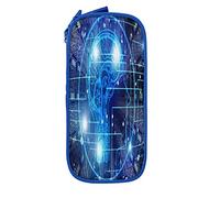IUBBKI Pencil Case Pen Bag Artificial Intelligence Brain Big Capacity Pencil Bag Pen Organizer Pencil Pouch College School for Boys Girls