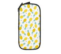 IUBBKI Pine and Heart Pencil Case Large Capacity Durable Pencil Pouch Storage Pen Bag with Zipper Pouch Box Stationary Case