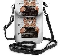 IUBBKI Pu Leather Small Cell Phone Purse Berries Butterfly Swan Flowers Blue Goose Leaf Crossbody Bags Travel Wallet