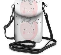 IUBBKI Pu Leather Small Cell Phone Purse Bird Flowers Leaf Blossom Branch Beauty Red Crossbody Bags Travel Wallet