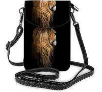 IUBBKI Pu Leather Small Cell Phone Purse Bird Flowers Leaf Blossom Branch Beauty Red Crossbody Bags Travel Wallet