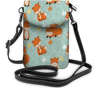 IUBBKI Pu Leather Small Cell Phone Purse Sunflowers Bright Blossom Beautiful Leaf Flowers Crossbody Bags Travel Wallet