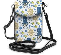 IUBBKI Pu Leather Small Cell Phone Purse Sunflowers Bright Blossom Beautiful Leaf Flowers Crossbody Bags Travel Wallet