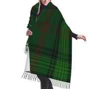 IUBBKI Ross Hunting #2 Clan Family Tartan Cashmere Fringe Scarf Autumn And Winter Silk Scarves Are The Most Soft And Comfortable.