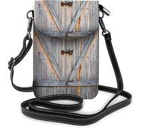 IUBBKI Six Stages Small Cell Phone Purse Winter Solstice Lunar Eclipse Crossbody Bag for Women Wallet Purses and Handbags Black