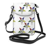 IUBBKI Stars Eastern Stars Cell Phone Purse Small Crossbody Leather Wallet Women Shoulder Straps Bag Carry Card Cosmetics