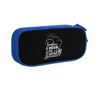 IUBBKI Sunshine Mixed with Hurricane Pencil Bag Large Capacity Double Layer of Fice School Por Table Pencil Case