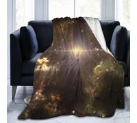 IUBBKI The Main Supernova of Our Solar System Blanket Ultra-Soft Flannel Light Blankets Warm and Comfortable Suitable for All Seasons 50"X40"