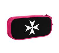 IUBBKI The Maltese Cross Pencil Bag Large Capacity Double Layer of Fice School Por Table Pencil Case