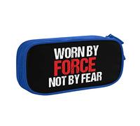 IUBBKI Worn by Forceby Fear Pencil Case Large Capacity Double Layer of Fice School Por Table Pencil Case