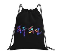 IUBBKI Yhwh Paleo Hebrew Drawstring Backpack Waterproof Drawstring Sports Backpack Gym Bag