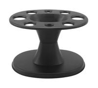 iubfegt 1 PCS Hair Brush Holder Round Hair Brush Comb Holder Plastic Display Rack Hair Styling Brush Stand Hairdressing Tool Shelf Accessories