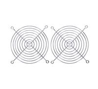 iubfegt 2 x Metal Wire Finger Guard Grill for 120 x 120mm Computer Case Fan