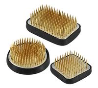 iubfegt 3PCS Japanese Ikebana Flower Frogs for Flower Arrangement, Kenzan Kit JP Flower Arrangement Replacement Parts Accessories Supplies