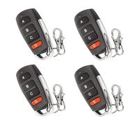 iubfegt 4Pcs Universal Duplicator Remote Garage Door Remote Garage Door Opener Remote Metal Door Remote Remote for Gate, Remote Control Key Fob, Replacement Garage Door