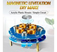 iubfegt DIY Magnetic Levitation Kit Experiment Soldering Project Practice Solder Assembly 2-5W 150G Load Magnet Electronic Kit
