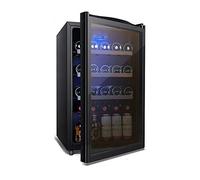 IUBGFTO 116L Compressor Wine Cooler Refrigerator, Large Freestanding Wine Cellar for Red, White, Champagne or Sparkling Wine | 41f-64f Digital Temperature Control Fridge Glass Door