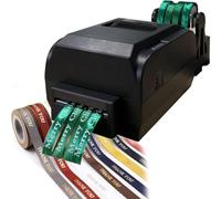 IUBGFTO Digital Satin Ribbon Printing Machine for 12-20mm Ribbon Width, Thermal Ribbon Printer 150mm/s, DIY Print Festival Decoration Ribbon, for Gift Ribbons, Streamers
