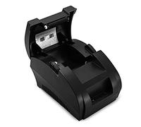 IUBGFTO Label Maker 58mm Thermal Receipt Printer POS Printer Ticker Check for Restaurant and Supermarket Support Cash Drawer for Labeling, Filing, Mailing, Barcodes and More (5890K Gray)