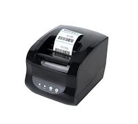 IUBGFTO Label Maker Label Barcode Printer Thermal Receipt Label Printer Bar Code QR Code Sticker Machine 20mm-80mm Auto Stripping 370B for Labeling, Filing, Mailing, Barcodes and More (365B USB Port)