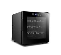 IUBGFTO Refrigerator Chiller, Countertop Wine Cooler-independent Compact Mini Wine Refrigerator With 12/16/20 Bottle Capacity Digital Control Glass (TL39 (16 pieces))