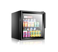 IUBGFTO Wine Cellar Refrigerator,Double-layer Hollow Tempered Glass Door,Constant Temperature Air Cooling,Beverage/Medicine/Tea Cooler
