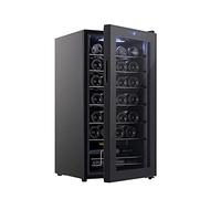 IUBGFTO Wine Cooler Refrigerator - No Frost Wine Coolers For Bottles- 8-18°℃ Precise Temperature Control Wine Cooler Portable-17W × 18D ×33H Inches