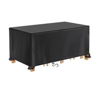 IUCUHE Waterproof Cover for Garden Furniture 250x200x110cm/Length X Width X Heigh Upgraded 600d Oxford Tear-Resistant, Anti-UV,Table Furniture Cover for Furniture Sets Patio Set Covers with Buckle