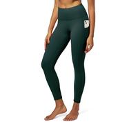 IUGA High Waisted Gym Leggings with Pockets Women Yoga Pants for Women Workout Running Dark Green