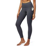 IUGA Yoga Pants with Pockets, Tummy Control, Workout Running Leggings with Pockets for Women, Gray, XL