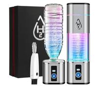 IUHFSIFS 2025 Hydrogen Water Bottle 3 in 1 with Display【Professional Certification- 3000+PPB】【NO.1 Double Hydrogen Content】Hydrogen Water Bottle with 3.0 Electrolytic Film Technology, High-Tech Design