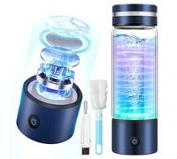 IUHFSIFS 2025 Upgrade Hydrogen Water Bottle with 2 Brushe【No.1 Double Hydrogen Content】Hydrogen Water Bottle UK with TOP SPE PEM Technique suitable, Improve Water in 3 Min for Home