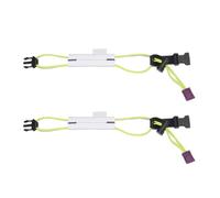 Iuhtrb 2pack Skiing Boot Strap Elastics Reflective Strap Tactically Leg Tie Boot Strap For Running Adventures Mountain Biking Accessory