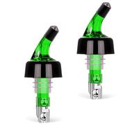 Iuhtrb 2pcs Professional 30ml Automatic Measured Bottle Pourer Wine Pour Spout Liquor Dispenser Drink Pouring Accessory Multifunctional Liquor Dispenser