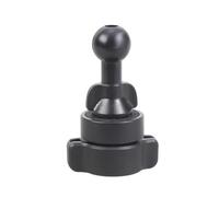 Iuhtrb 360 Degree Rotation Car Air Vent Adapter With Locking Mechanism For 17mm Ball Head Phone Holder Rack Navigation Brackets Car Vent Phone Holder Extension Arm