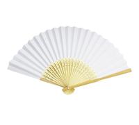Iuhtrb 5pack Children's Creative White Handheld Fans For Painting And Drawing Encouraging Creativity And Imagination Creative Expression Fan