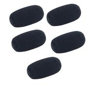 Iuhtrb 5PCS Microphone Foam Covers Professional Mic Windshields Windscreen Protections Conference Call Studio Recordings Professional Microphone Guard Sponges