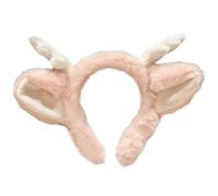 Iuhtrb Adorkable Cartoon Horn Hair Hoop Eye-catching Headpiece Headwear For Halloween Cosplay Role Play Hair Hoops For Women