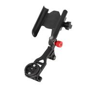 Iuhtrb Aluminum Alloys Phone Stopwatch Stand Bicycles Handlebars Extension Bracket Computer Light Mount Stand Cycling Accessory Aluminum Alloys Phone Stopwatches