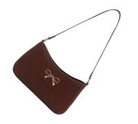 Iuhtrb Autumn Winter Armpit Bag For Women Handbag Bows Shoulder Bag Simple Underarm Shopping Fashion Commuting Autumn Winter Shoulder For Women Lovely Bows Armpit Handbag Trendy Purse