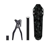 Iuhtrb Carbon Fibers Look Bike Mudguards Weatherproofed Fashion Bicycles Mudguards For Various Models Commuters Bike Mudguards