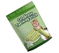 Iuhtrb Catnips Grass Snacks For Cats Hairballs Removal Cats Grass Teething Stick Freeze Dried Snacks Cats CaringMolar Rod Natural Cats Chew Toy