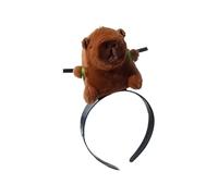 Iuhtrb Cool Bangs Clip Funny Capybaras Headband Cartoon Hair Headwear For Kids Stage School Play And Theatrical Shows