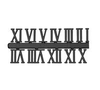 Iuhtrb Customizable Clock Number Parts Set Arabic And Roman Digits Metal Numerals Kits For Home Decors Watch Repair Accessories Clock Numbers Kits