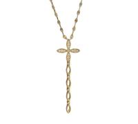 Iuhtrb Eye Catching Chain Necklace Star Pendant Fashionable Pendant Neck Jewelry Alloy Texture For Daily Elegant Women Necklace