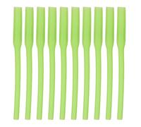 Iuhtrb Hook Line Aligner Protector Sleeves Fishing Tube Glow Sleeve Anti-Entanglement Night Fishing Rigs Tubing 10pcs Saltwater Resistant Glow Sleeves