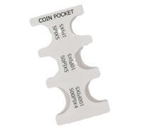 Iuhtrb Large Capacity Coin Sorting Systems with Buildable Lid for Creative Coin Storage Solution Home Organization Household Coin Organizers Case