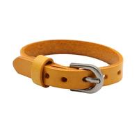 Iuhtrb Leather Wristband Hand Jewelry Wrist Jewelry Stylish Wristband Unique Bead Leather Strap For Woman Man Everyday Wear